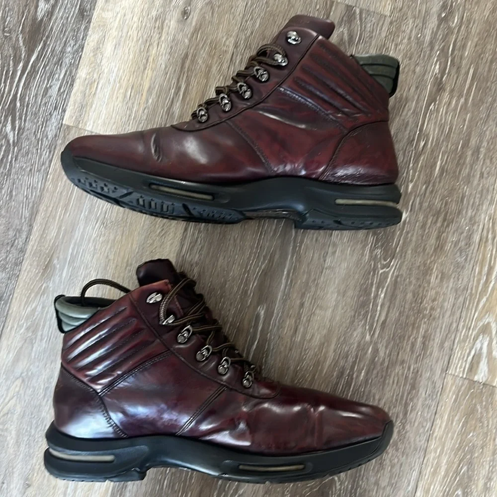 Rockport Mens Marradi Oxblood leather hiking trail Boots size 13 waterproof